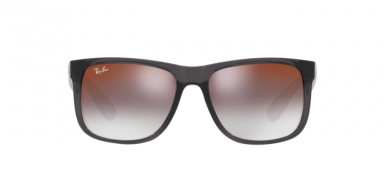 Ray Ban RB4165 JUSTIN 606U0 TRASPARENT GREY