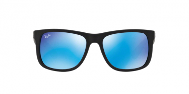 Ray Ban RB4165 JUSTIN 62255 BLACK RUBBE