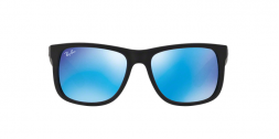 Ray Ban RB4165 JUSTIN 62255 BLACK RUBBE