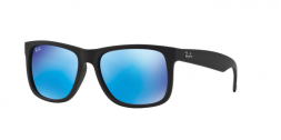Ray Ban RB4165 JUSTIN 62255 BLACK RUBBE
