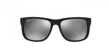 Ray Ban RB4165 JUSTIN 6226G RUBBER BLACK