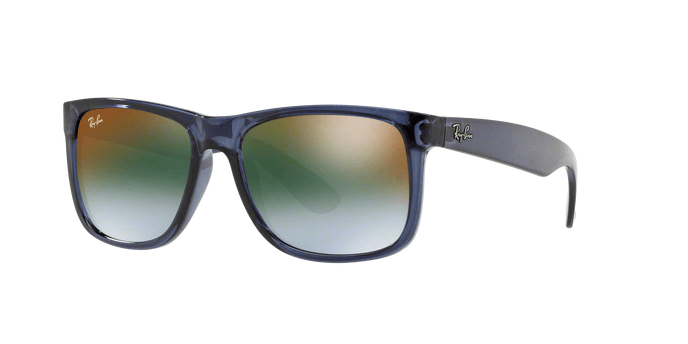 Ray Ban RB4165 JUSTIN 6341T0 TRASPARENT BLUE