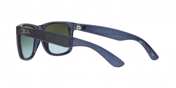 Ray Ban RB4165 JUSTIN 6341T0 TRASPARENT BLUE