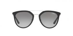Vogue VO5164S 25596G occhiale da sole donna, forma montatura phantos colore nero e lenti grigie sfumate.
