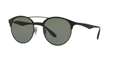 Ray Ban RB3545 1869A SHINY BLACKTOP MATTE BLACK
