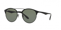 Ray Ban RB3545 1869A SHINY BLACKTOP MATTE BLACK