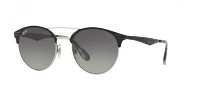 Ray Ban RB3545 900411 TOP BLACK ON SILVER