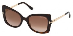 Occhiali da sole donna Tom Ford Gianna FT0609 52G 2018 Butterfly