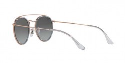 Occhiali da sole tondi Ray Ban Round Double Bridge RB3647N 906771 2018