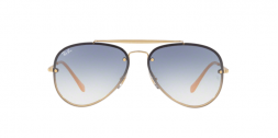 Ray Ban Blaze Aviator RB3584N 001/19 Oro Gradient Blue Lenses