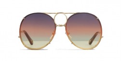 Occhiali da sole Chloé Vicky CE145S 812 Aviator 2018 Vintage | Saldi