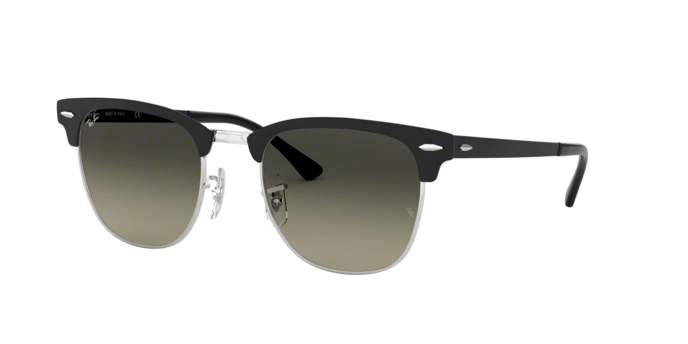 Ray Ban RB3716 SILVER ON TOP MATTE BLACK 911871